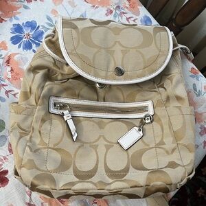 Coach Signature Backpack